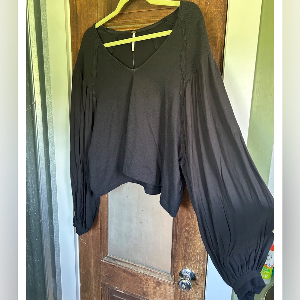 Free People long sleeve shirt NWT